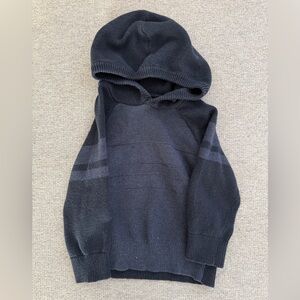 Cat & Jack Toddler Boys Black Hooded Sweater